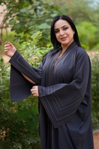 عباية قماش باربي ثقيل # 1028