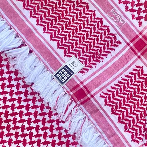 شماغ الجنادرية مقاس 60 هدب وسط