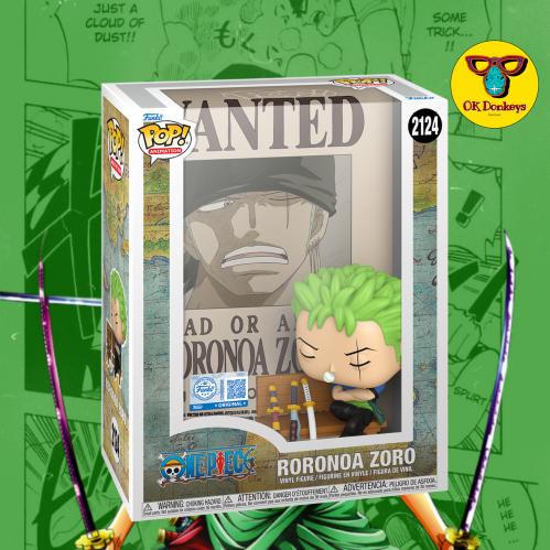 Pop! One Piece - Poster Roronoa Zoro (Wanted)