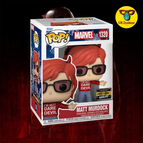 Funko Marvel Daredevil Pop! Matt Murdock Vinyl Bob...