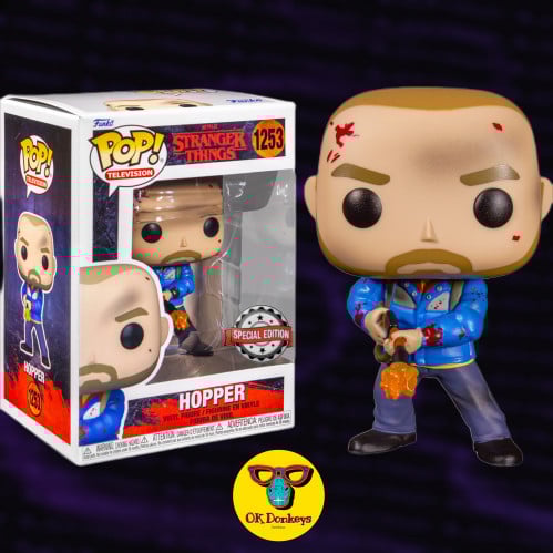 Funko Pop! Stranger Things 4 - Hopper - Special Ed...