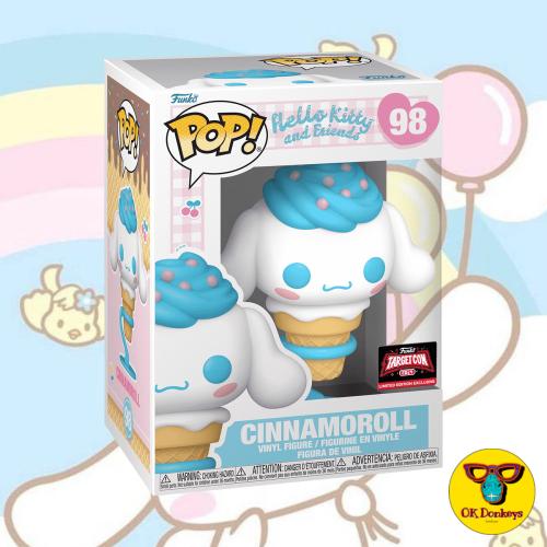 Pop! Cinnamoroll as Ice Cream Cone Target Con 2024