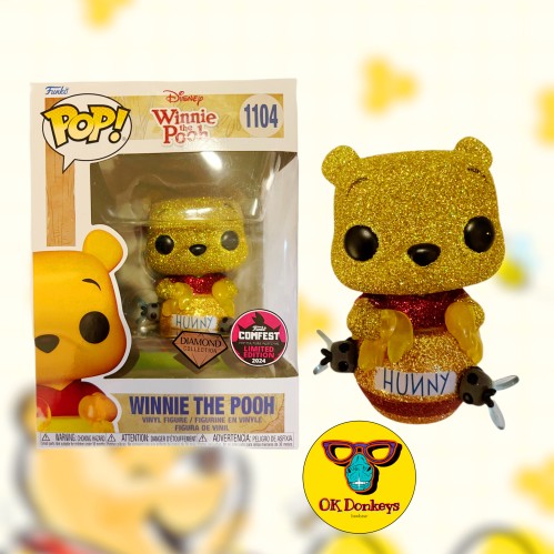 POP: Disney - Winnie the Pooh W/ Honey Pot (DGLT)...