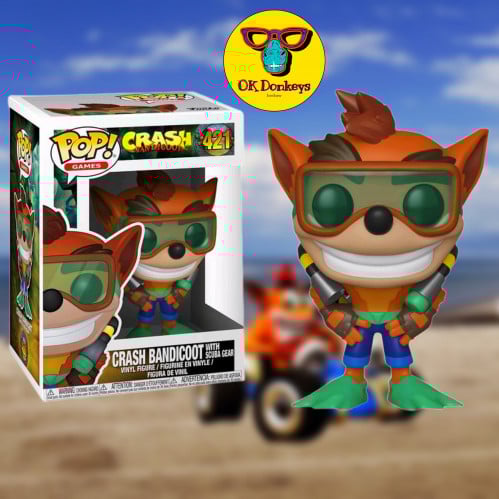 Crash Bandicoot - Crash Bandicoot in Scuba Gear Po...