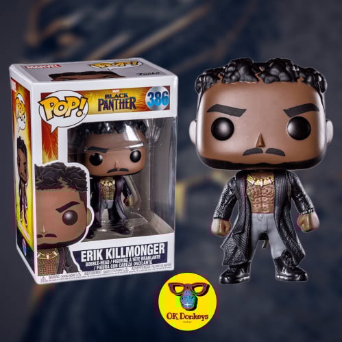 Black Panther (2018) - Erik Killmonger with Scars...