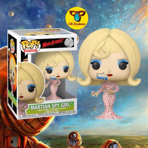 Mars Attacks Martian Spy Girl Funko Pop! Vinyl Fig...