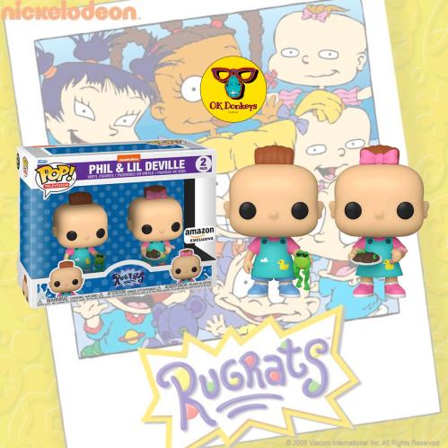 Funko Pop! Television: Rugrats - Phil and Lil 2 Pa...