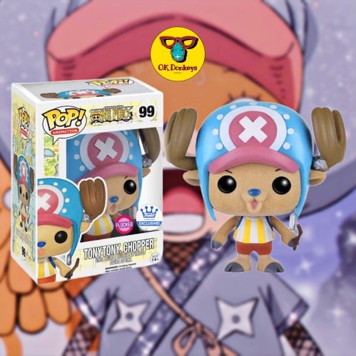 Funko Pop! One Piece - Tony Tony Chopper Flocked -...