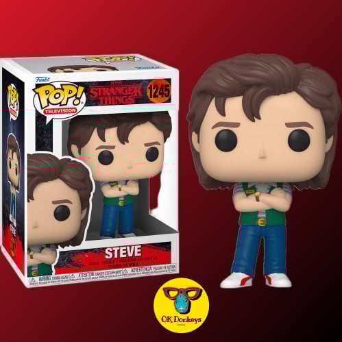 Stranger Things 4 - Steve Pop! Vinyl Figure