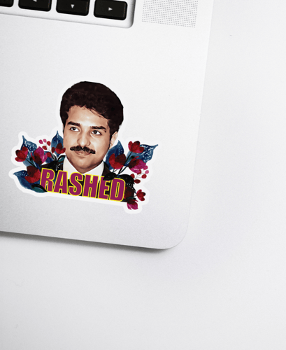 Rashed Stickers (pack 1 ) ستيكرات راشد الماجد المج...