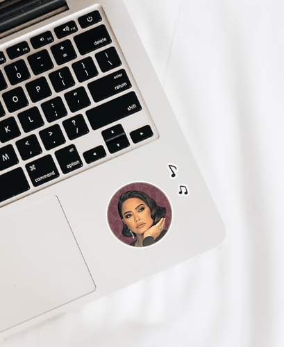Sherine Stickers (pack 1 ) ستيكرات شرين المجموعة (...