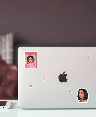 Angham Stickers (pack 2 ) ستيكرات أنغام المجموعة (...