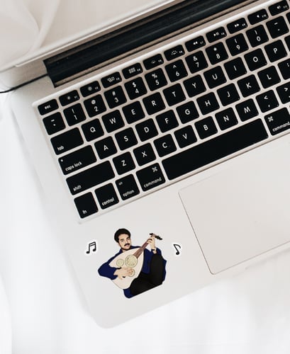 Rashed Stickers (pack 1 ) ستيكرات راشد الماجد المج...