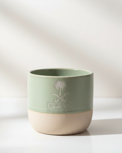 أكواب خزف "حفر شعارات او أسماء "