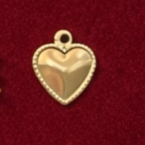 Gold heart