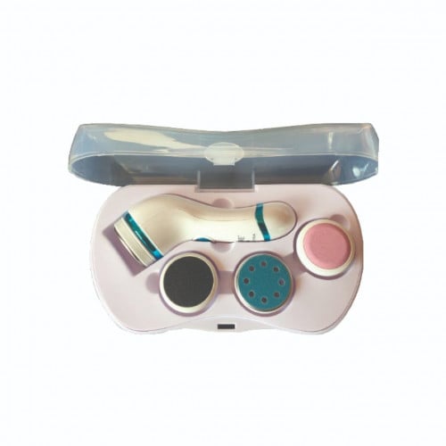 ريبون جهاز تنظيف القدم 3 رؤوس - 4 وظائف - أبيض - R...