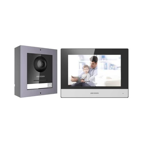 بكج إنتركم Hikvision DS-KIS602 – شاشة 7 بوصة وكامي...