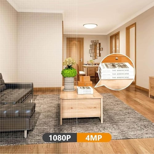 كاميرا Imou Ranger 2 بدقة 4MP – رؤية بانورامية 360...