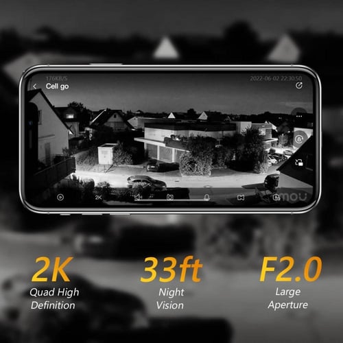 كاميرا مراقبة لاسلكية Imou Cell Go بدقة 3MP وبطاري...