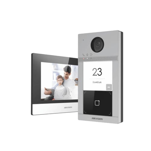 بكج انتركوم Hikvision DS-KIS604-P(C) – شاشة 7 بوصا...