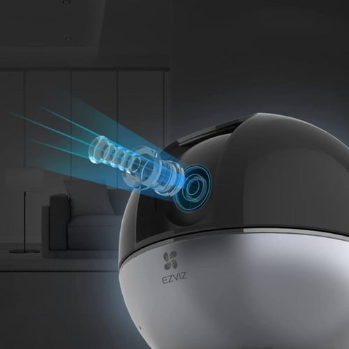 كاميرا EZVIZ C6W داخلية بدقة 2K – رؤية بانورامية 3...