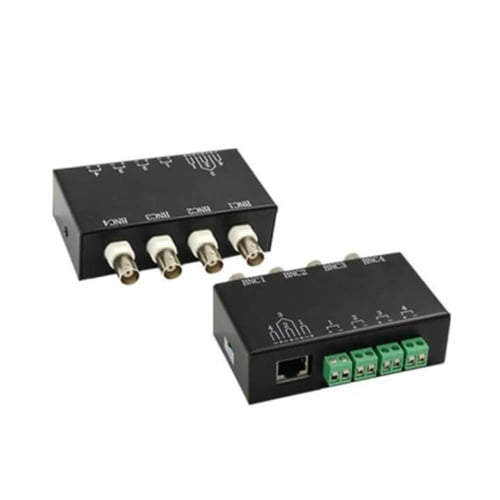 محول فيديو 4 قنوات BNC إلى UTP RJ45 – نقل إشارة بج...