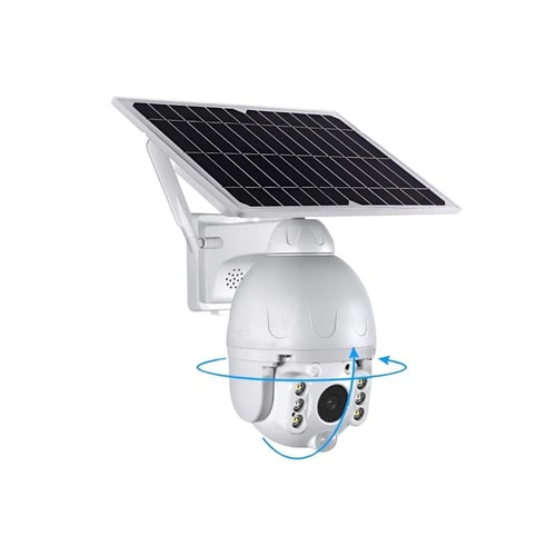 كاميرا PTZ شمسية 3MP مع زوم 12x وبطارية 30000mAh ل...