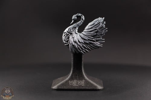 Mandala swan Broche