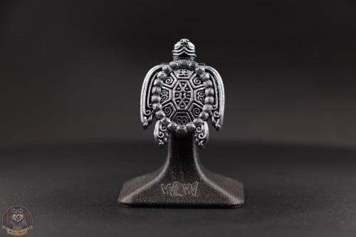 Mandala turtle Broche