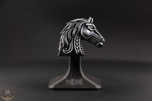 Mandala Horse Broche