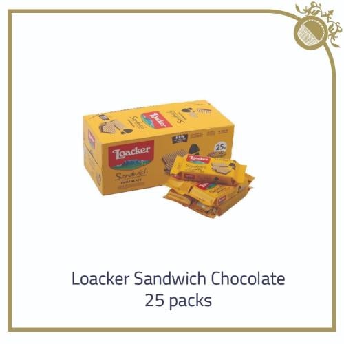 Loacker Sandwich (Chocolate) - كرتون 25 حبة