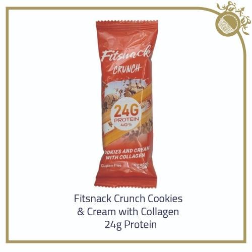 Fitsnack - Crunch Cookies & Cream With Collagen -...