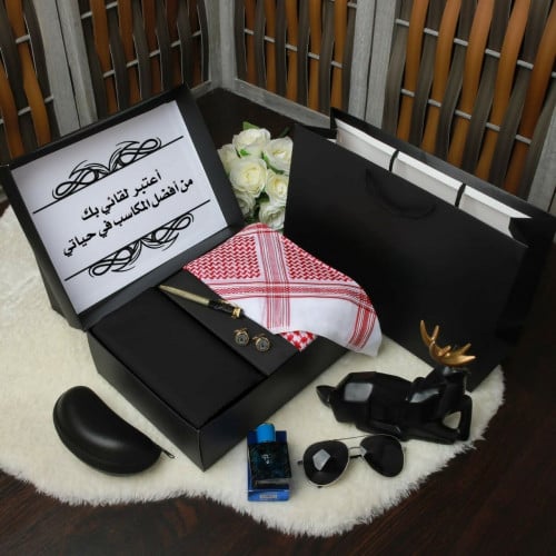 بوكس رجالي شتوي راقي بتصميم مميز مع كتابة إسم وعبا...