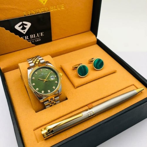 أطقم ساعات رجالية راقية بتصميم كلاسيكي مميز