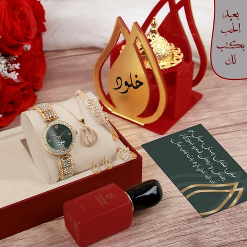 أطقم نسائية ساعة سهرة راقية مع المبخرة تصميم حسب ا...