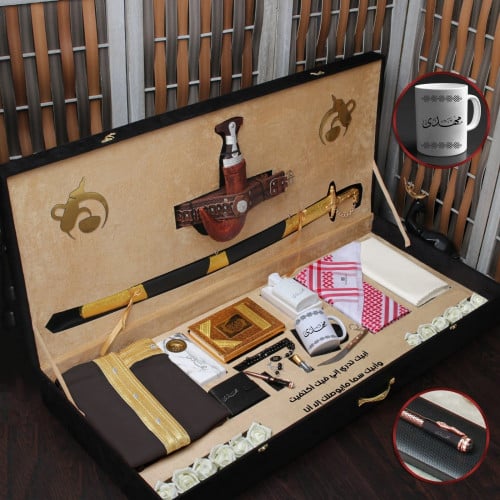بوكسات هدايا رجالي ملكي الزواج والتخرج سيف ومشلح ت...