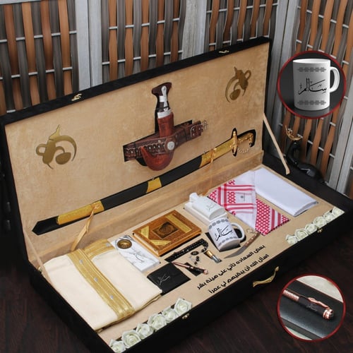 بوكسات هدايا رجالي ملكي الزواج والتخرج سيف ومشلح ت...