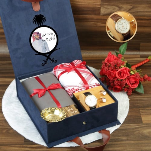 هدايا شتوية بوكس شتوي قماش شماغ الموديل HM-21090