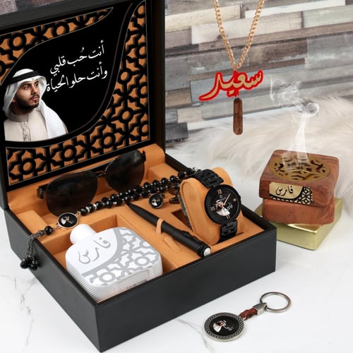 اطقم ساعات رجالية راقية شكل ماركة تصميم بالاسم مود...