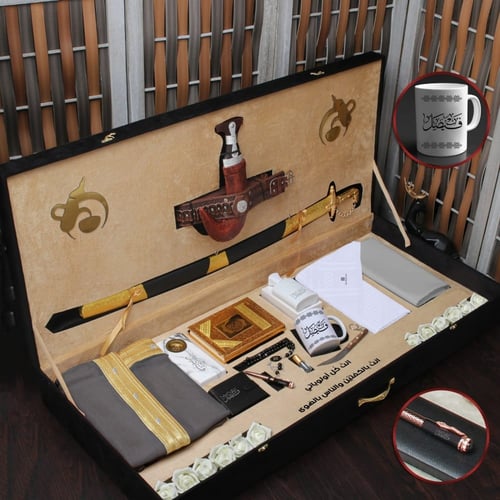 بوكسات هدايا رجالي ملكي الزواج والتخرج سيف ومشلح ت...