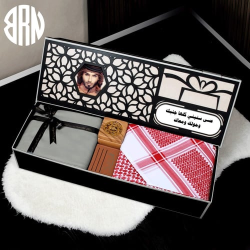 هدايا شتوية بوكس شتوي قماش شماغ الموديل HM-37830