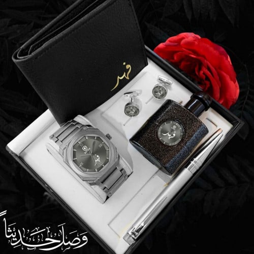 أطقم رجالية فخمة تشمل مجموعة إكسسوارات أنيقة ومميز...