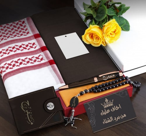 هدايا شتوية بوكس شتوي قماش شماغ الموديل HM-87900