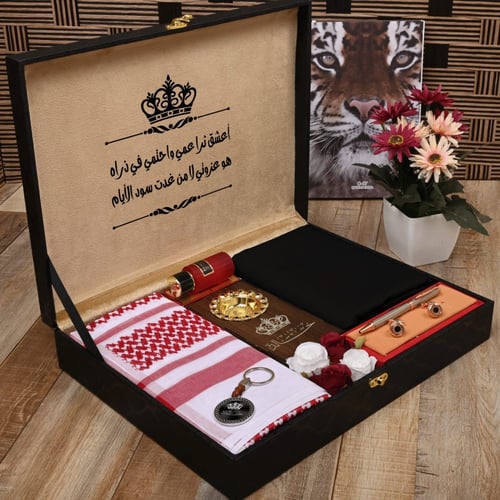 هدايا شتوية بوكس شتوي قماش شماغ الموديل HM-36677