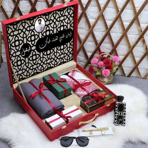 هدايا شتوية بوكس شتوي قماش شماغ الموديل HM-1300