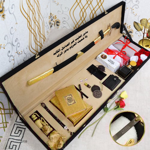 بكس سيف مع شماغ وقماش عالي الجودة مديل جديد MH-110