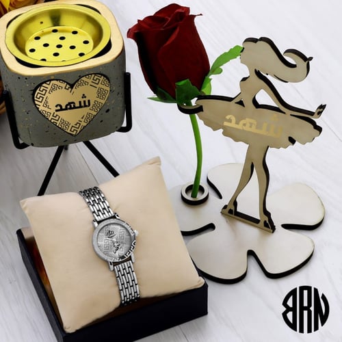 اطقم ساعات نسائية مميزة مع مبخرة وتساند تصميم الاس...