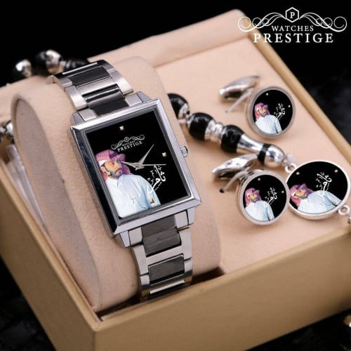 أطقم هدايا رجالية راقية بالإسم والصورة حسب الطلب م...