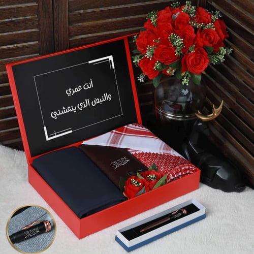 هدايا شتوية بوكس شتوي قماش شماغى الموديل HM-12311