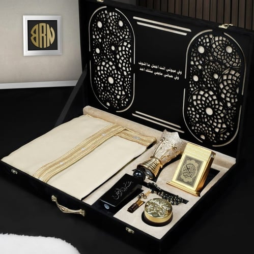 بوكسات رجالية ملكي بشت مع برواز خشب ومميز فاخر مود...